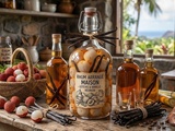 Rhum arrangé litchi gingembre