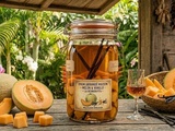 Rhum arrangé melon vanille (façon réunionnaise)