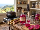Rhum arrangé pitaya de la Réunion (974)