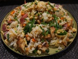 Riz cantonnais au poulet et sauce soja