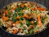 Riz cantonnais Réunionnais - Recette spécial de Papounet