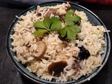 Riz pilaf aux champignons