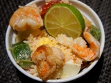 Salade de riz aux crevettes