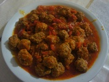 Tajine de boulettes de sardines Marocain