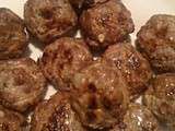 Boulettes de viande aux legumes