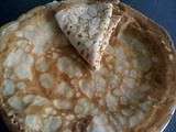 Crepes aux amandes