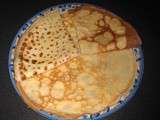 Crepes sans balance