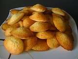 Madeleines au citron de cyril lignac