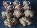 Muffins poires pate de speculos