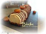 Bûche mousse de marrons