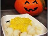 Coquilles de riz au potiron et amandes