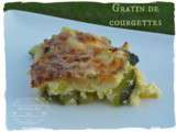 Gratin de courgettes