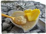 Mango sticky rice