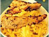 Poulet Cajun et Mac n’Cheese