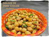 Salade de pois chiche au curry