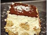 Tiramisu revisité, à la noix de coco, sans gluten, sans lait, sans cochonnerie