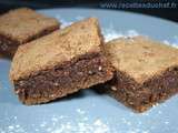 Brownies fondants au chocolat et amandes