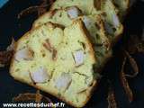 Cake au boudin blanc et pâte de fruit pomme-chia