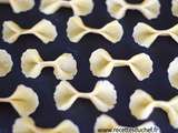 Farfalle maison ou pâtes papillon : la technique