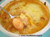 Gratin de langoustines