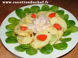 Noix de Saint Jacques en salade