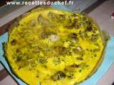 Omelette aux cèpes