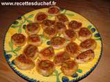 Roulés à la tomate et au jambon