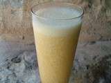 Smoothie banane orange