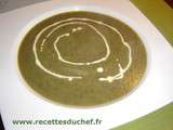 Soupe de blettes et lentilles