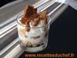 Verrine de pommes fondantes caramel au beurre salé