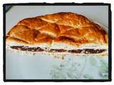 Galette des rois au chocolat et noisettes