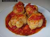 Paupiettes de dinde en sauce tomate