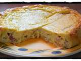 Quiche aux oignons et aux lardons