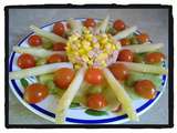 Salade verte aux asperges