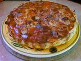 Tarte aux poireaux et aux marrons