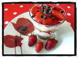 Tiramisu aux fraises