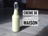 Crème de limoncello maison