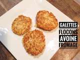 Galettes de flocons d’avoine au fromage