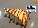 Gâteau de crêpes