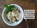 Glace menthe chocolat thermomix