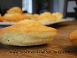 Madeleines avec une belle bosse au thermomix