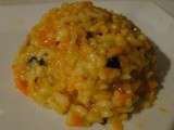 Risotto de carottes et raisins secs au thermomix