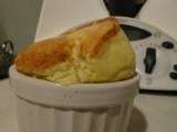 Soufflé gruyère roquefort au thermomix