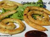 Spirales de pommes de terre