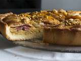 Tarte nectarine – pistache