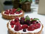 Tartelettes aux fruits rouges version keto