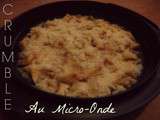 Crumble Au Micro Onde