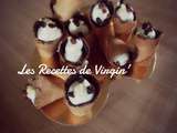 Minis cornets à la chantilly