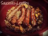 Saucisses Lentilles