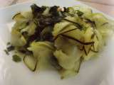 Tagliatelles de Courgettes